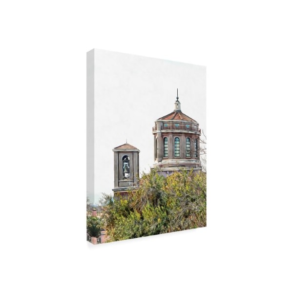 Dorothy Berry-Lound 'Belltower And Cupola Rome' Canvas Art,14x19